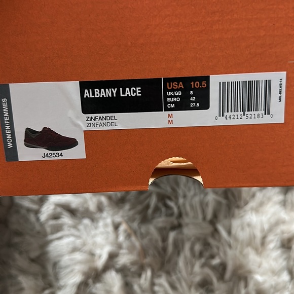 Brand new in box merrell albany lace shoes size 10.5 - Picture 5 of 5